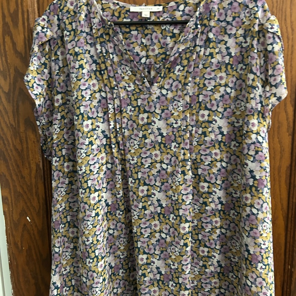 Fun 2 Fun Multicolor Floral Blouse